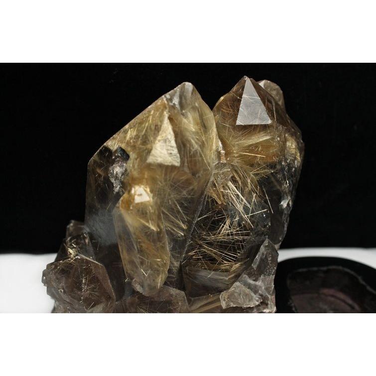 ゴールドルチルクォーツ クラスター ルチルクォーツ クラスター ゴールドタイチンルチル 2.1Kg k1-1996