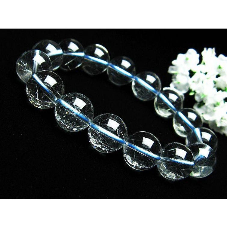 ルチルクォーツ ブレスレット ブルールチル 14mm k1-2095 【公式通販】