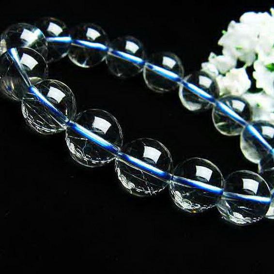 ブルールチルブレスレッド ルチルクォーツ ブレスレット ブルールチル 13mm k1-2176 : 誠安天然石
