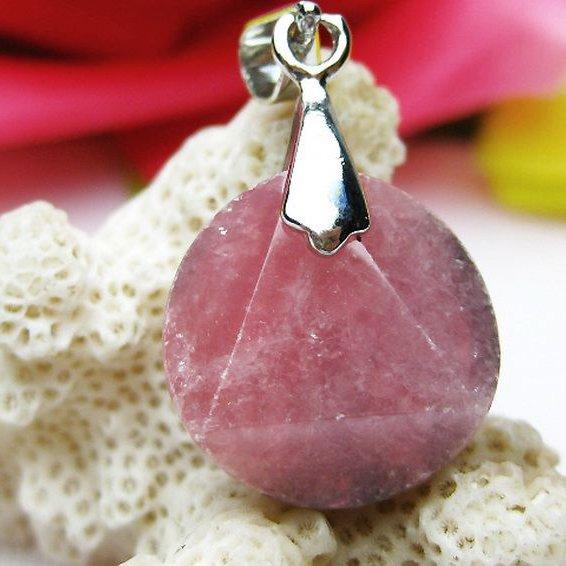 インカローズ ロードクロサイト 大衛星 ペンダント  k1-603 | 