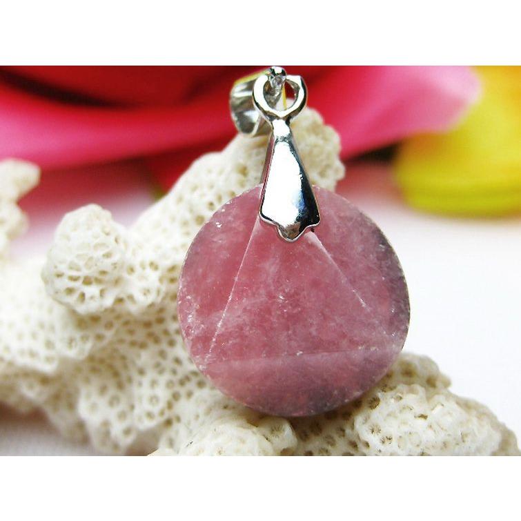 インカローズ ロードクロサイト 大衛星 ペンダント  k1-603 |  | 01