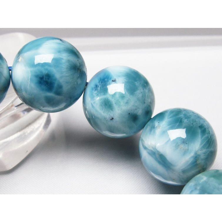 ラリマー ブレスレット 19mm l2-2071 : 誠安天然石専門店 - 通販