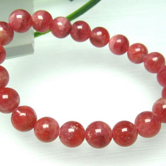 インカローズ ロードクロサイト ブレスレット 9mm L33 2247 L33 2247 誠安天然石専門店 通販 Yahoo ショッピング
