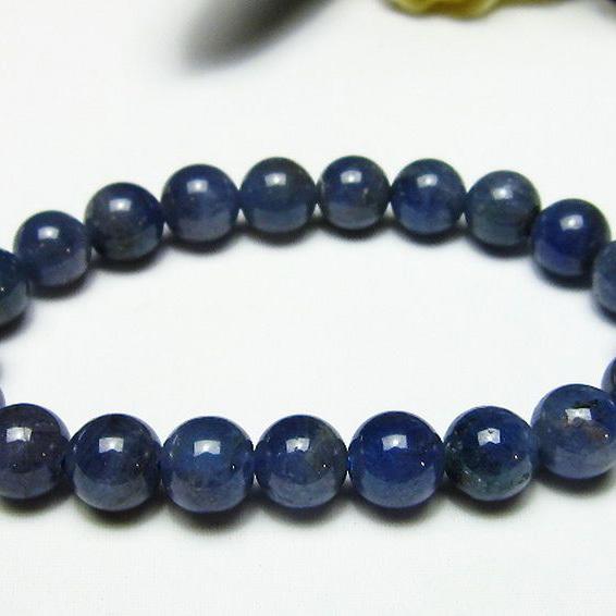 タンザナイト ブレスレット 9mm l383-329 : 誠安天然石専門店 - 通販  
