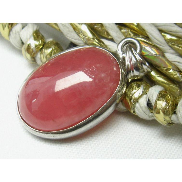 インカローズ✴ワイヤーラッピングネックレス インカローズ ペンダント