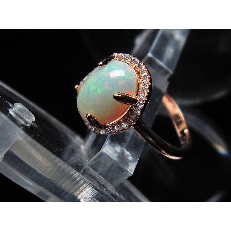 プレシャスオパール 指輪 (11号) l388-91 : 誠安天然石専門店 - 通販