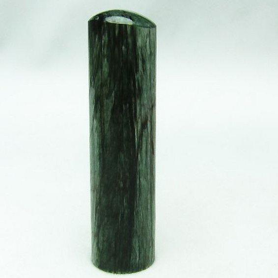 セラフィナイト 印材販売 (篆刻不可) (16mm) 印鑑 実印 パワーストーン