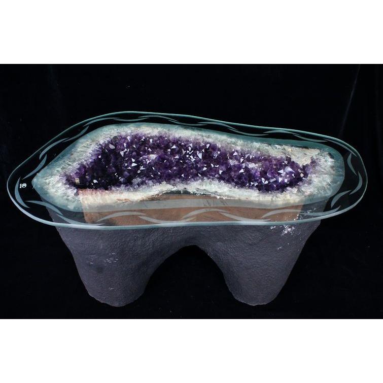 ☆ご予約品 ご注文から3ヵ月後の発送予定ty☆85Kg アメジストテーブル 