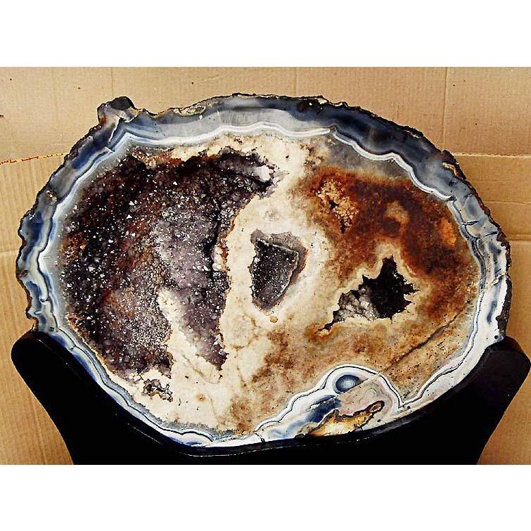 特大品 199.7Kg ペア水晶トレジャーアメジスト同梱不可 パワーストーン 天然石 納品日程ご相談品 m500-242の画像