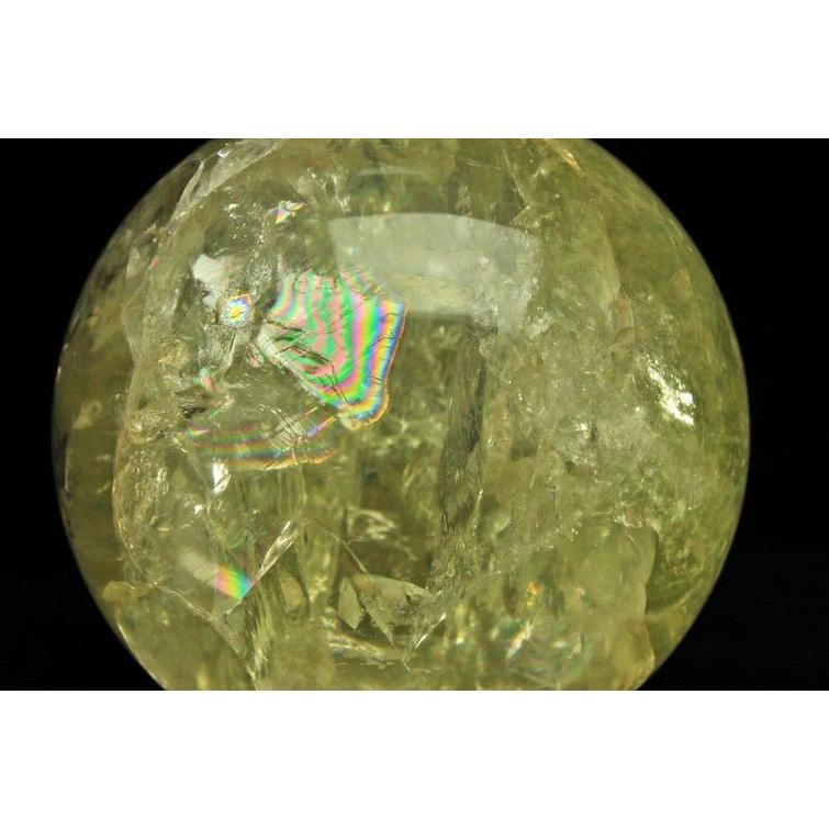 シトリン水晶玉 丸玉 200mm 10.1Kg S37-77 : 誠安天然石専門店 シトリン水晶玉 丸玉 200mm 10.1Kg S37-77 : 誠安天然石専門店