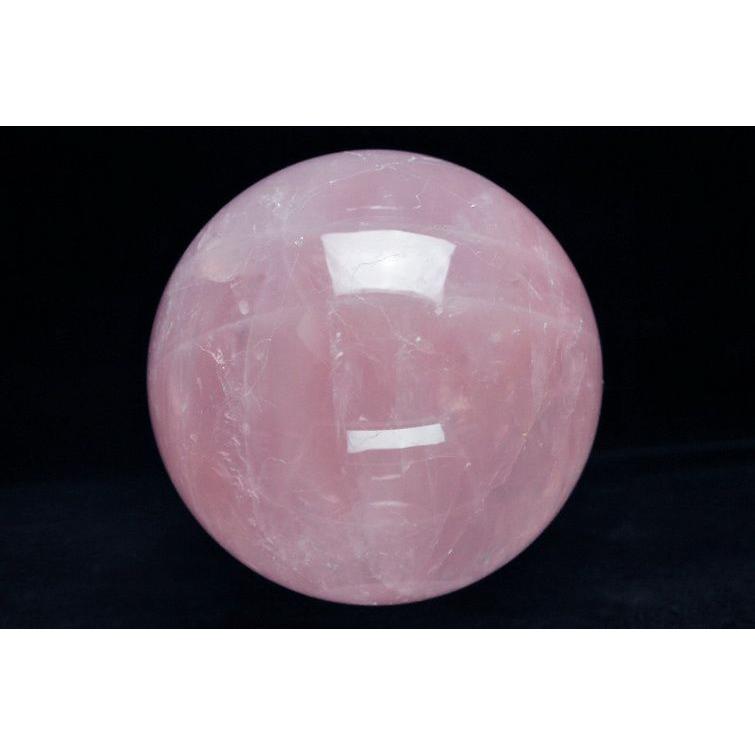 2.7Kg スターローズクォーツ 丸玉 130mm s9-334 : 誠安天然石専門店