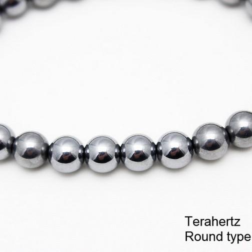 テラヘルツブレスレット ラウンド7mm 《rv》 t10-978 : 誠安