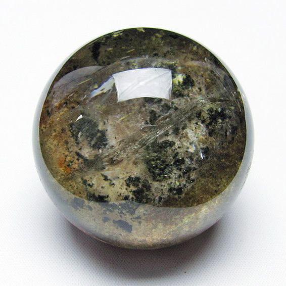 ガーデンクォーツ(庭園水晶) 丸玉 47mm t100-4288 : 誠安 ガーデンクォーツ(庭園水晶) 丸玉 47mm t100-4288 : 誠安