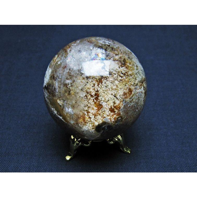 ガーデンクォーツ（庭園水晶） 丸玉 42mm t100-4739 : 誠安天然石専門