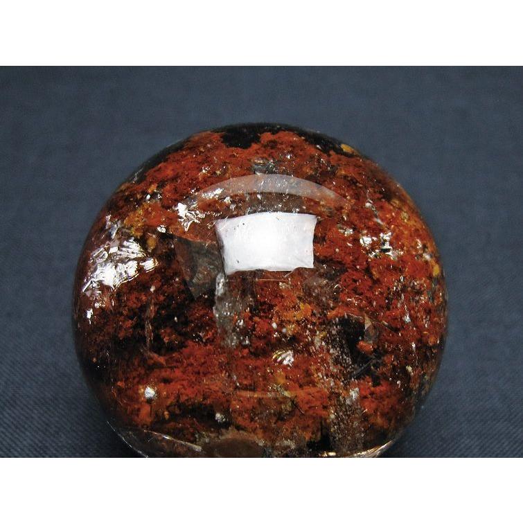 ガーデンクォーツ（庭園水晶） 丸玉 42mm t100-4740 : 誠安天然石専門