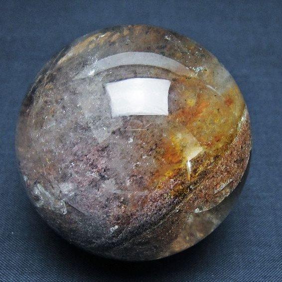 丸玉（ガーデンクォーツ） 高品質]ガーデンクォーツ丸玉/ガーデン水晶スフィア（直径25.5mm