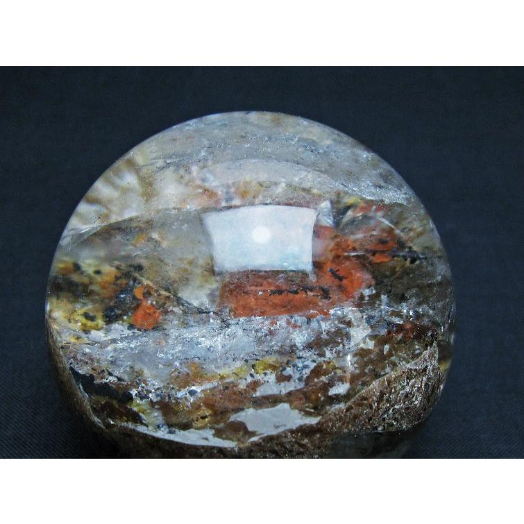 ガーデンクォーツ（庭園水晶） 丸玉 58mm t100-4790 : 誠安天然石専門