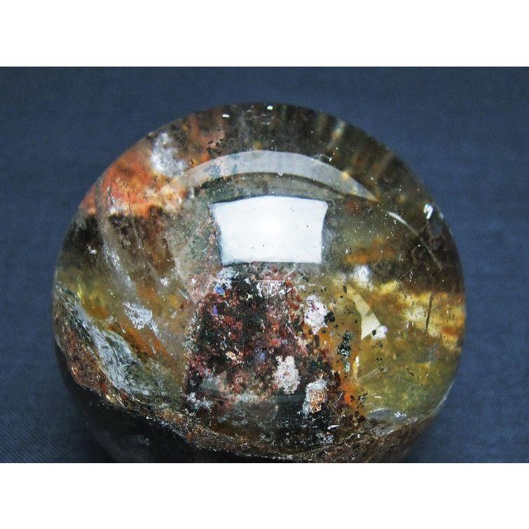 ガーデンクォーツ（庭園水晶） 丸玉 57mm t100-4795 : 誠安天然石専門