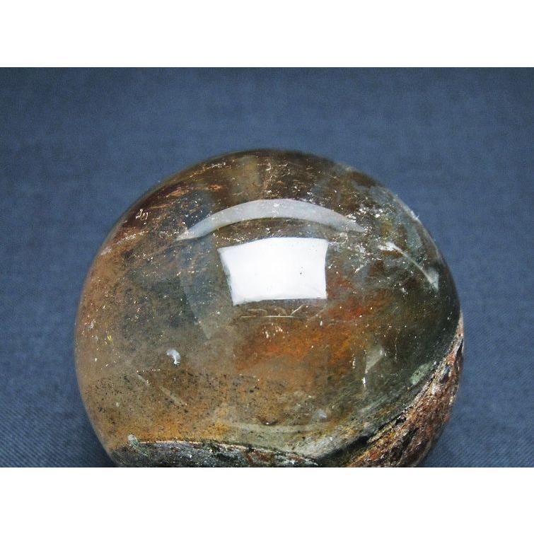 ガーデンクォーツ（庭園水晶） 丸玉 53mm t100-4805 : 誠安天然石専門