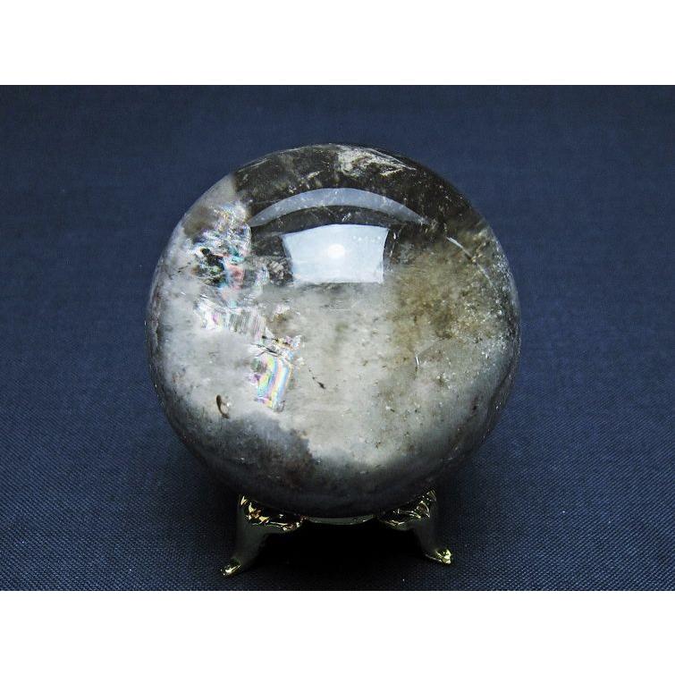 ガーデンクォーツ（庭園水晶） 丸玉 50mm t100-4811 : 誠安天然石専門