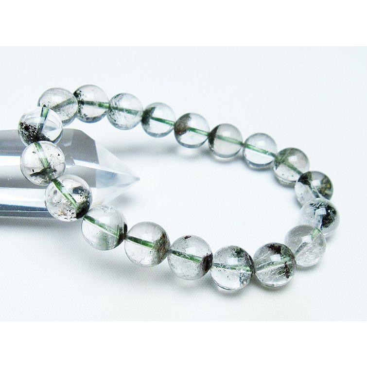 グリーンファントム ブレスレット 10mm t13-10321 : 誠安天然石専門店