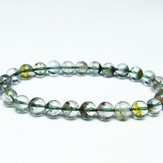 グリーンファントム ブレスレット 7mm t13-9875 : 誠安天然石専門店