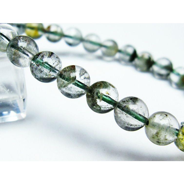 グリーンファントム ブレスレット 7mm t13-9875 : 誠安天然石専門店