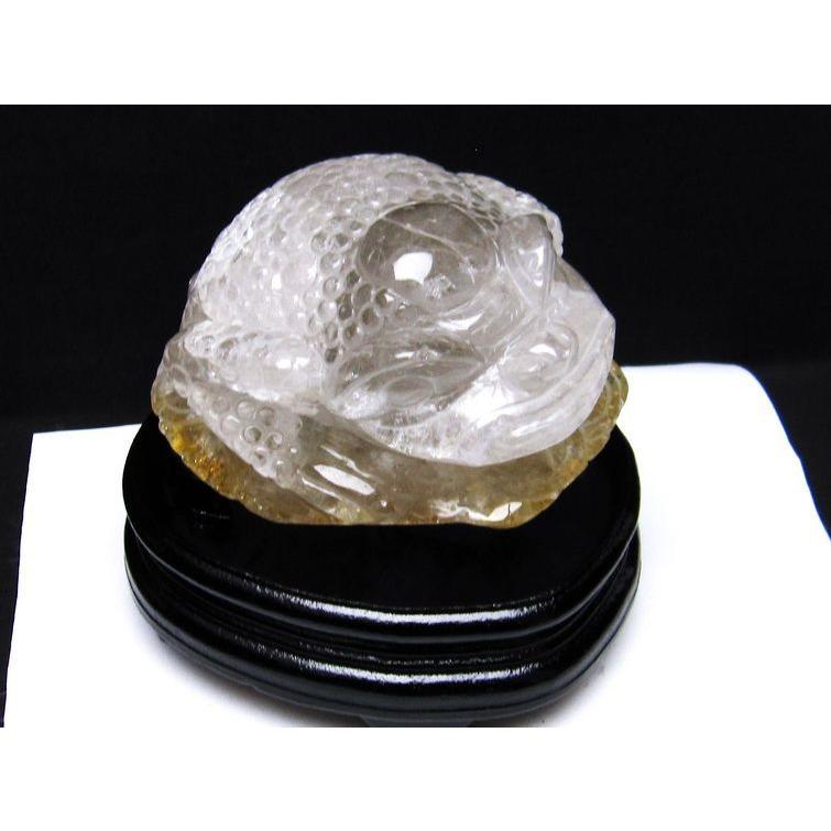 1.6Kg ヒマラヤ水晶金蟾 t130-2087 : 誠安天然石専門店 - 通販 - Yahoo