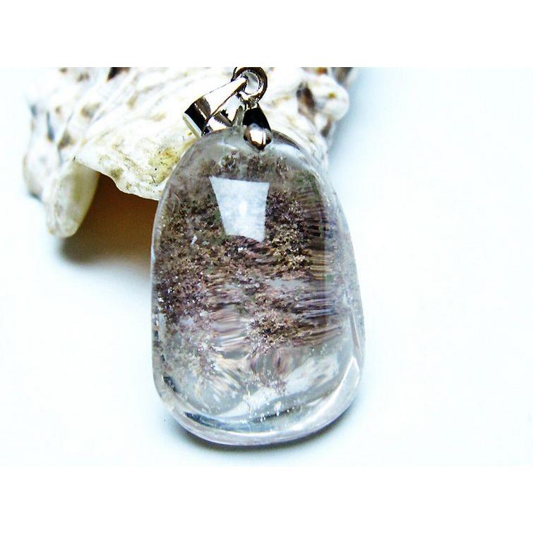 ガーデンクオーツ ガーデンクォーツ（庭園水晶） ペンダント t136-4387 : 誠安天然石専門