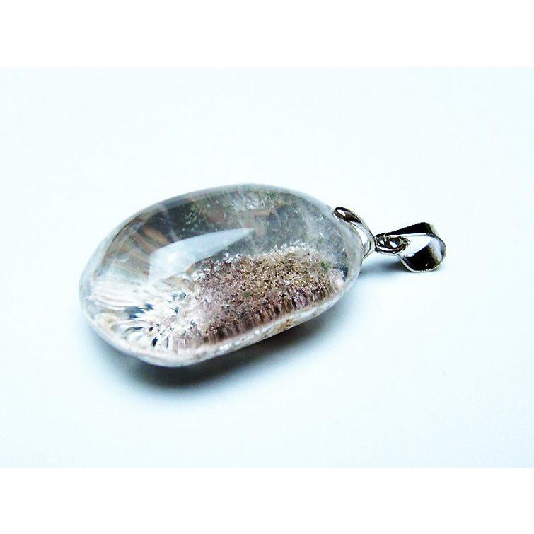 ガーデンクォーツ（庭園水晶） ペンダント t136-4387 : 誠安天然石専門