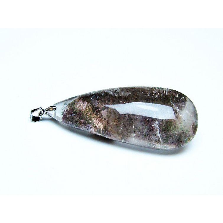 ガーデンクォーツ（庭園水晶） ペンダント t136-4454 : 誠安天然石専門