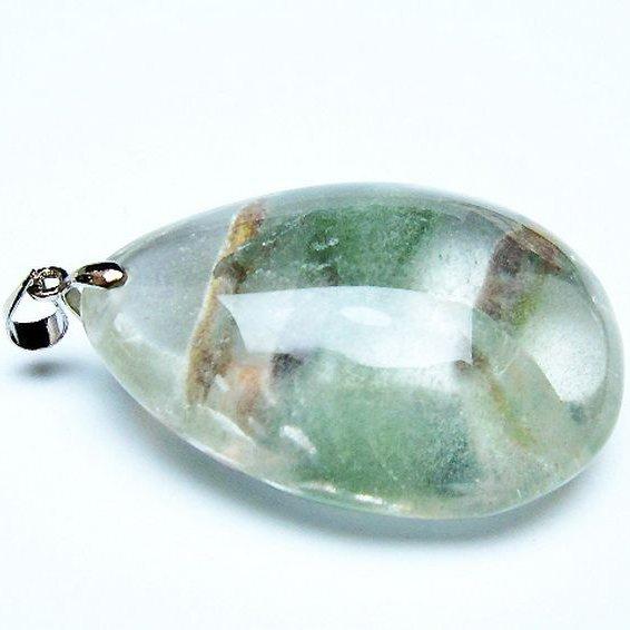 ガーデンクォーツ（庭園水晶） ペンダント t136-4550 : 誠安天然石専門