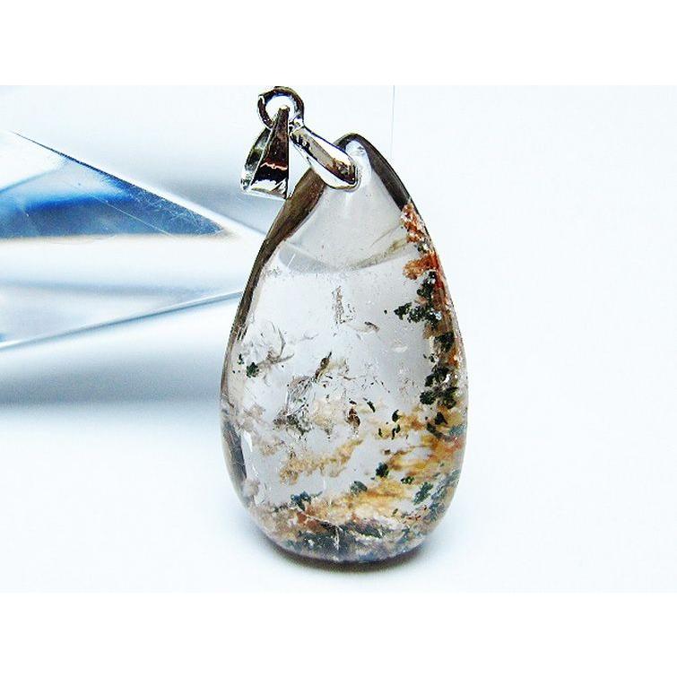 【金運up❗️】レア♡とても可愛い❤️ガーデンルチルクォーツ六角柱庭園水晶A1340 ガーデンクォーツ（庭園水晶） ペンダント t136-4667 : 誠安天然石専門