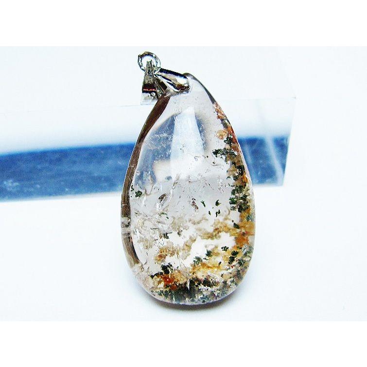 ガーデンクォーツ（庭園水晶） ペンダント t136-4667 : 誠安天然石専門