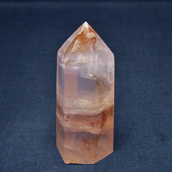 ローズクォーツ 六角柱 t138-6554 : 誠安天然石専門店 - 通販 - Yahoo