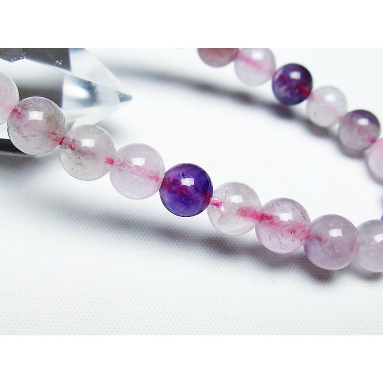 セイクリッドセブン ブレスレット 7mm t141-8223 : 誠安天然石専門店