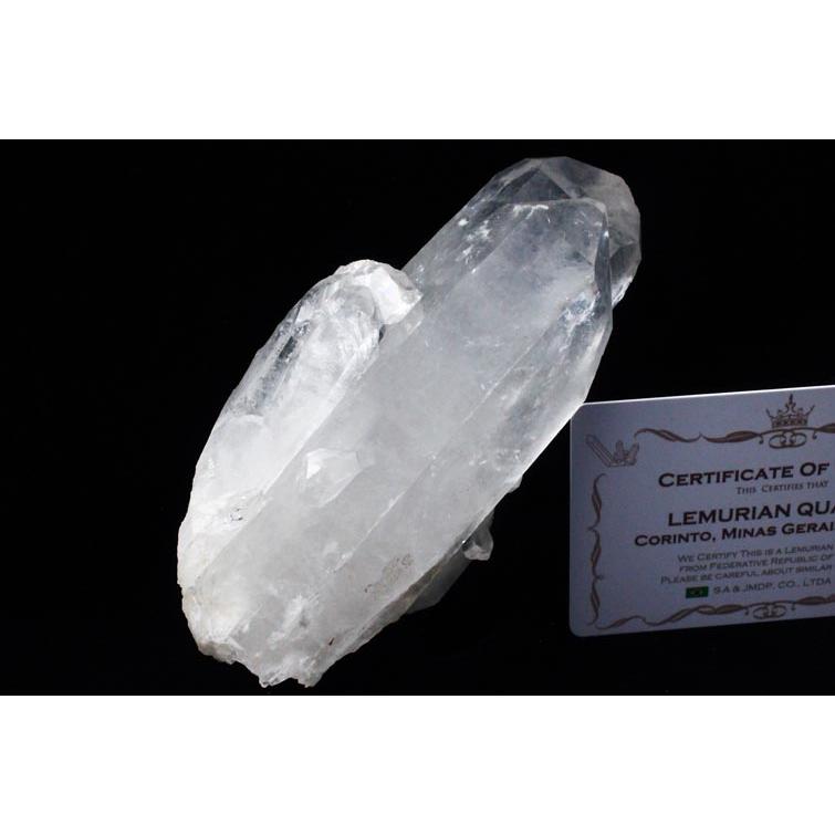 水晶クラスター ミナスジェライス州コリント産 ※証明書付き レムリアン