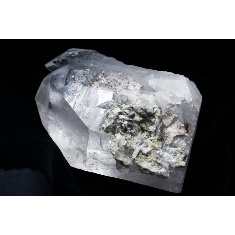 【龍神様の霊石】ミナスジェライス州産 虹入り 水晶クラスター【霊水の水晶】 水晶クラスター ミナスジェライス州コリント産 ※証明書付き レムリアン