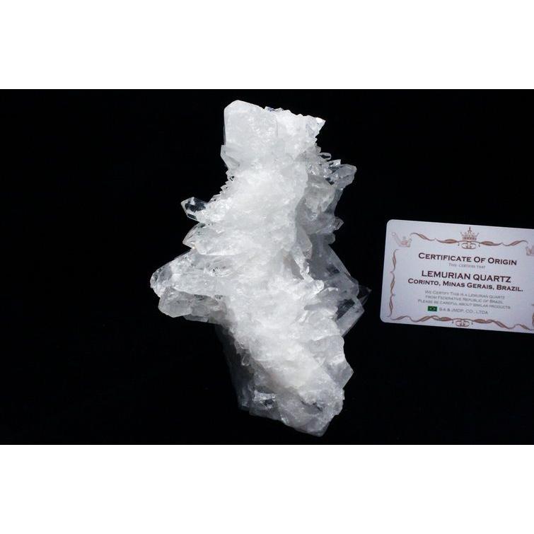 1.1Kg 水晶クラスター ミナスジェライス州コリント産 ※証明書付き