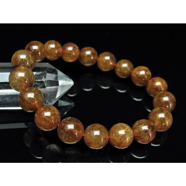ルチルクォーツ ブレスレット ファイナルグレードルチル 11mm t15-10360_3
