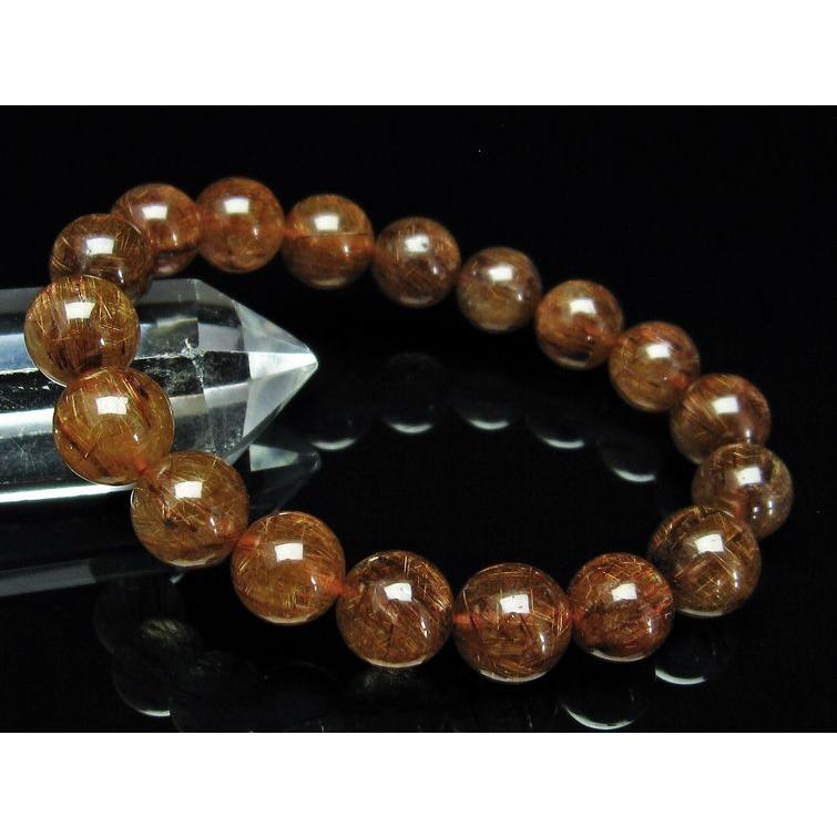 ルチルクォーツ ブレスレット ファイナルグレードルチル 11mm t15-10361_3