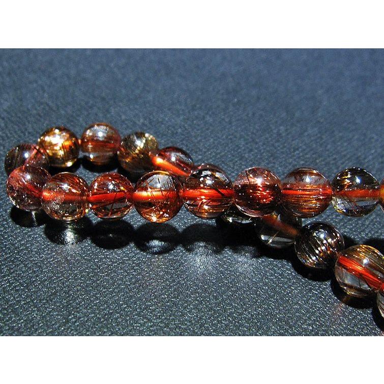 【GW特別価格】ルチルクォーツ　ブレスレット ルチルクォーツ ブレスレット ファイナルグレードルチル 8mm t15-10444