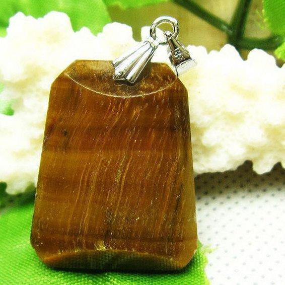 タイガーアイ※黄虎目石 ペンダント t157-778 : 誠安天然石専門店