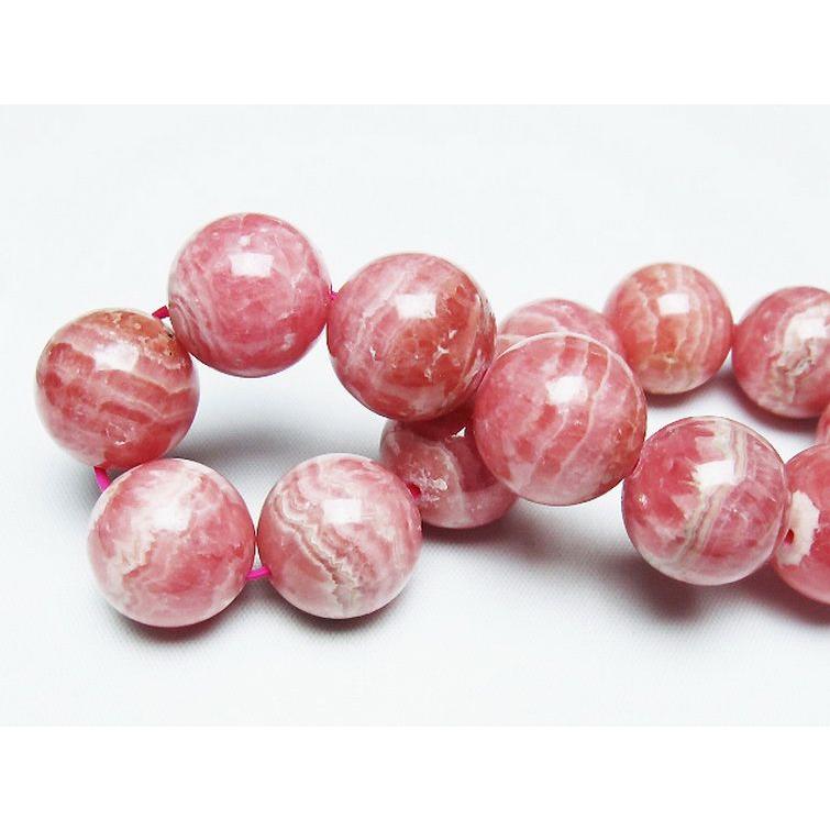 インカローズ ロードクロサイト ブレスレット 18mm t16-15057 : 誠安