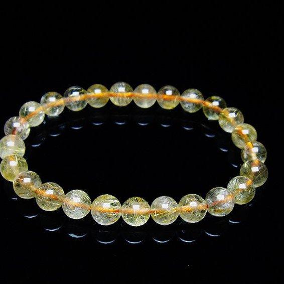 破格値【高品質】天然石　ゴールドタイチンルチルクォーツ　ブレスレット imgrc0101167741.jpg