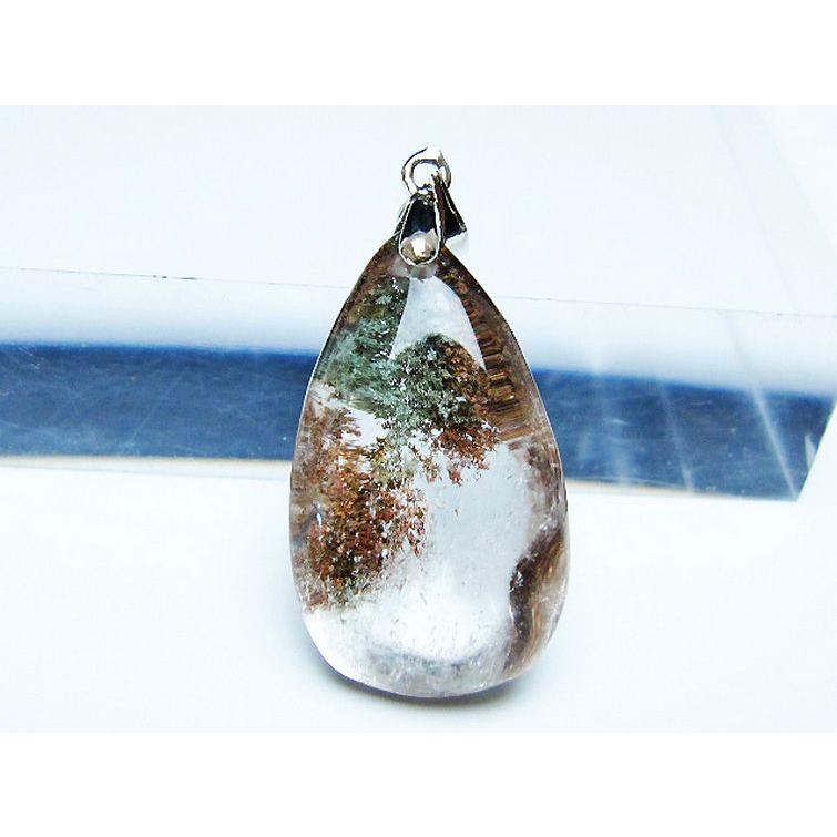 ガーデンクォーツ（庭園水晶） ペンダント t175-1868 : 誠安天然石専門