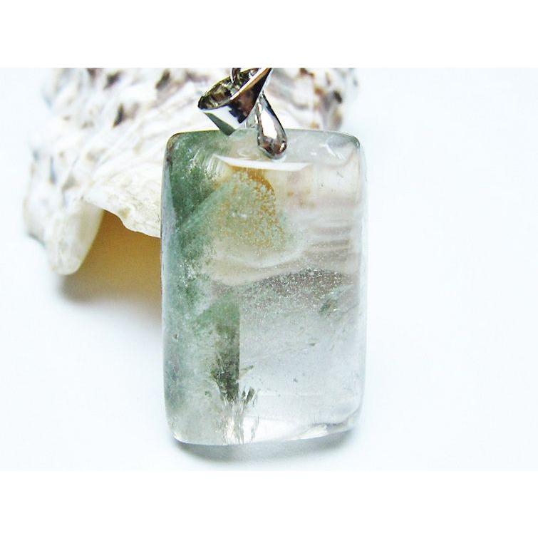 グリーンファントム ペンダント t175-1987 : 誠安天然石専門店 - 通販