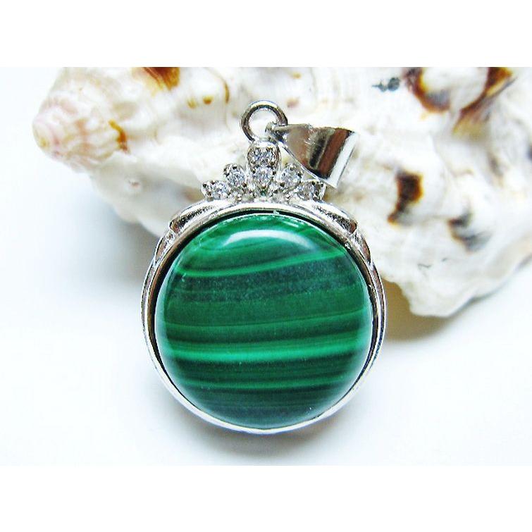 マラカイト ペンダント t19-3827 : 誠安天然石専門店 - 通販 - Yahoo