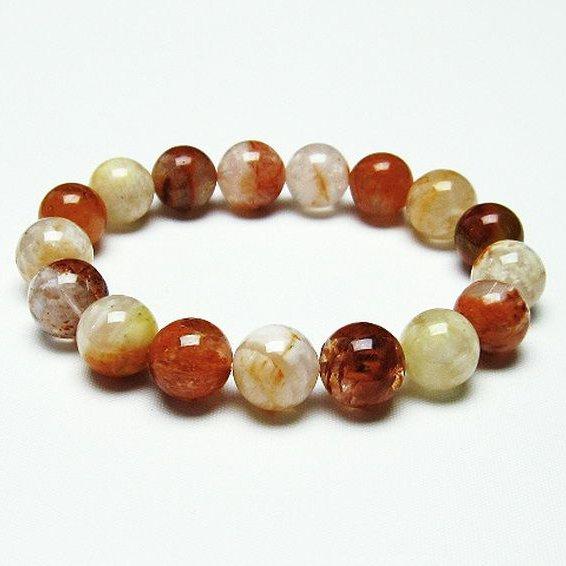 セリサイトインクォーツブレスレット天然石