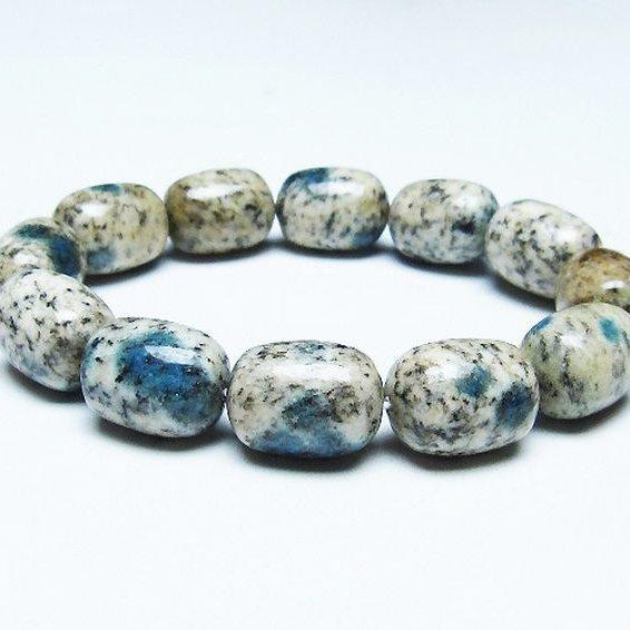 K2ストーン アズライト イン グラナイト ブレスレット t193-4071 : 誠